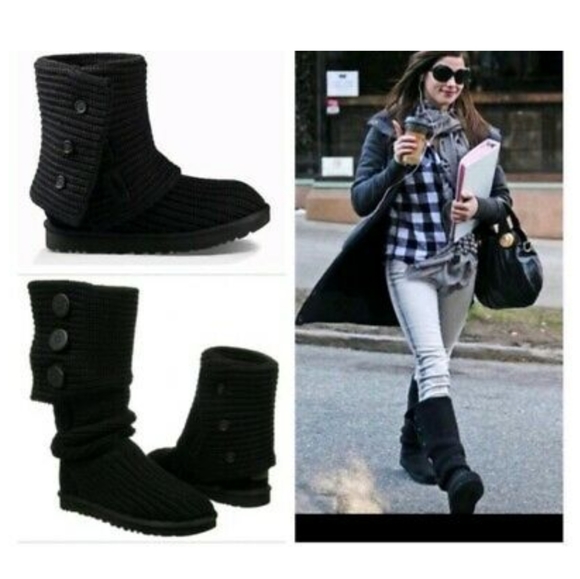 UGG Shoes - UGG Black Cardy Boots